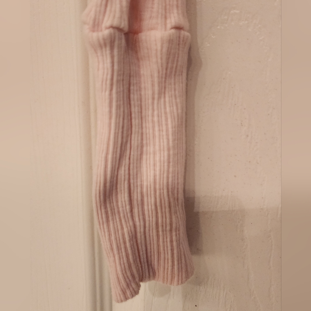 MICHAEL STARS Thermal Style Tee In Pale Pink (OS) - Picture 7 of 9